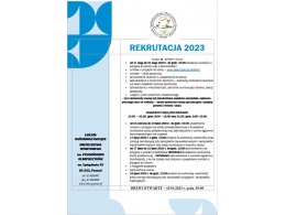 REKRUTACJA 2023 w LO Mistrzostwa Sportowego im. Poznańskich Olimpijczyków - dzień otwarty 15.04.2023 godz. 10.00