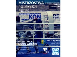 Mistrzostwa Polski Seniorów i Juniorów w kickboxingu w formule K-1 Rules_10-12.06.2021 - Legnica