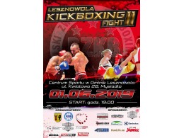 "Lesznowola Kickboxing Fight II” – 1 czerwca w Mysiadle