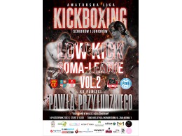 Kielecka liga kickboxingu (KLK) w formule Low Kick Juni i Sen „SOMA Low Kick League ”_14.10.2023r. - Kielce