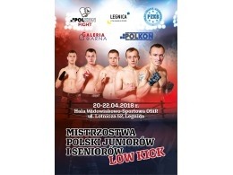 Mistrzostwa Polski Low Kick Seniorów i Juniorów _20-22.04.2018 - Legnica