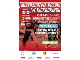 Mistrzstowa Polski w kickboxingu: ponad pół tysiąca startujących w Mysiadle