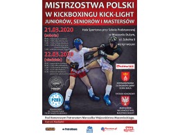 Odwołane_Mistrzostwa Polski Juniorów, Seniorów i Mastersów w kickboxingu KL_20-22.03.2020 - Płock