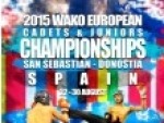 Aktualny komunikat_WAKO Cad. & Jun. Europ. Championships 2015_22-31.08.2015 - San Sebastian (Hiszpania)