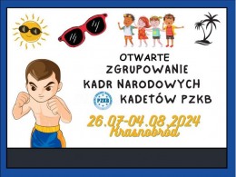 Wspólne zgrupowanie Kadr Narodowych Kadetów PZKB_24.07 - 04.08.2024 - Krasnobród
