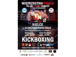 Mistrzostwa Polski Pro-Am Low Kick Seniorów_13-14.10.2023r. - Kielce