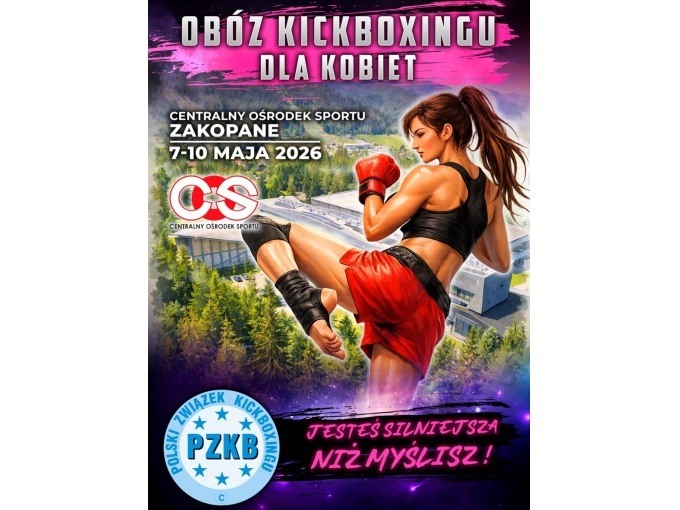 Obóz Kickboxingu dla kobiet_COS Zakopane, 07-10.05.2026