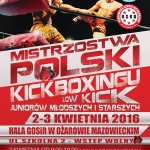 Mistrzostwa Polski Juniorów Młodszych Starszych w Kickboxingu formuła Low Kick_01-03.04.2016 - Ożarów Maz.