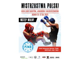 SportData_Mistrzostwa Polski w formule Kick Light Kadetów, Juniorów i Młodzieżowców_25.-27.04.2025r. - Konin