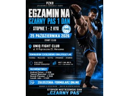 Egzamin na stopnie mistrzowskie PZKB_Warszawa, 25.10.2026