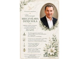 Nekrolog - Mieczysław Dzięcioł